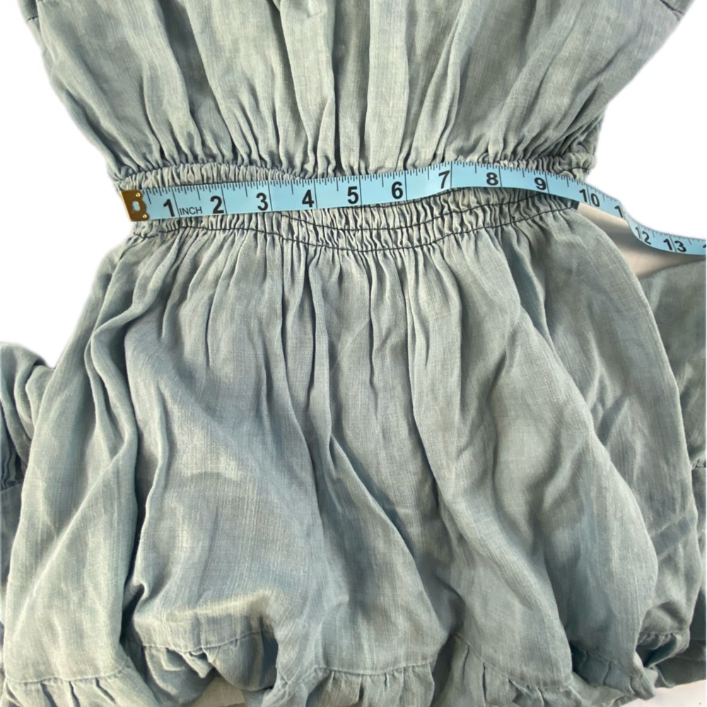 Easel BLUEBONNET BREEZE DENIM MAXI DRESS
Small NWT - Picture 9 of 15